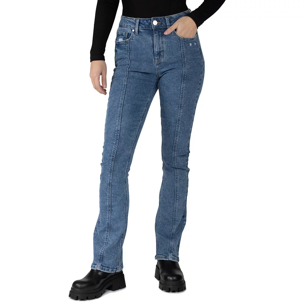 Juniors' Indigo Rein High-Rise Bootcut Jeans 1 Juniors' Indigo Rein High-Rise Bootcut Jeans