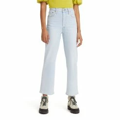 Women's Levi's® Ribcage Straight Ankle Jeans -Cuddl Duds SHOP 5660495 Fall Storm