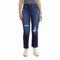 Women's Levi's® Ribcage Straight Ankle Jeans -Cuddl Duds SHOP 5660495 Winter Breakdown