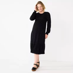 Cuddl Duds SHOP -Cuddl Duds SHOP 5662002 Black Floral