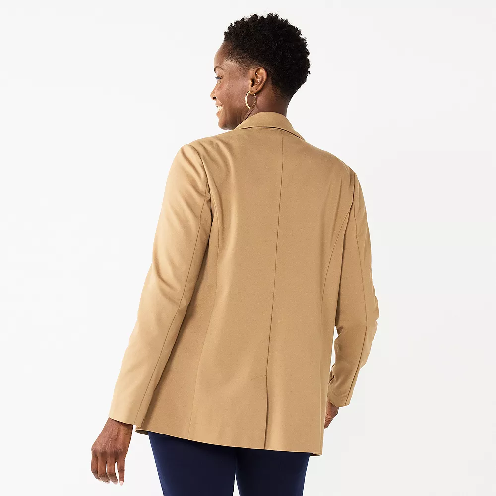 Women's Croft & Barrow® Comfort Stretch Blazer 5 Women's Croft & Barrow® Comfort Stretch Blazer - Image 5