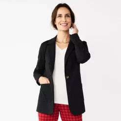 Women's Croft & Barrow® Comfort Stretch Blazer