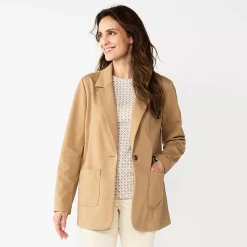 Alternative view of Women's Croft & Barrow® Comfort Stretch Blazer