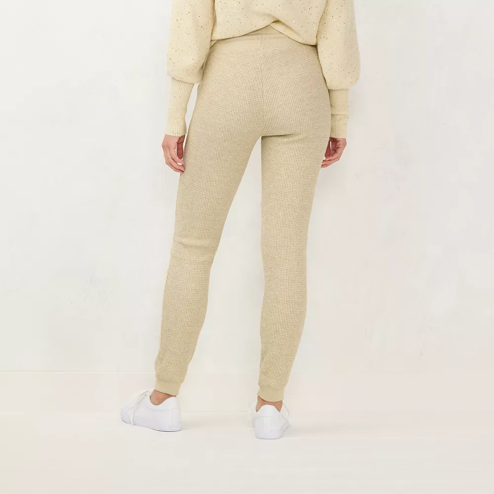 Women's LC Lauren Conrad High-Waist Jogger Leggings 5 Women's LC Lauren Conrad High-Waist Jogger Leggings - Image 5