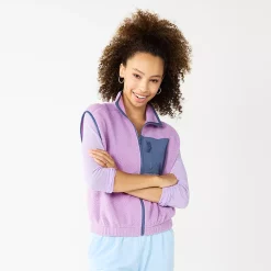 Juniors' SO® Sherpa Vest -Cuddl Duds SHOP 5675921 Grape Frosting