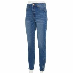 Alternative view of Juniors' SO® Adaptive Easy Dressing High-Rise Jeggings