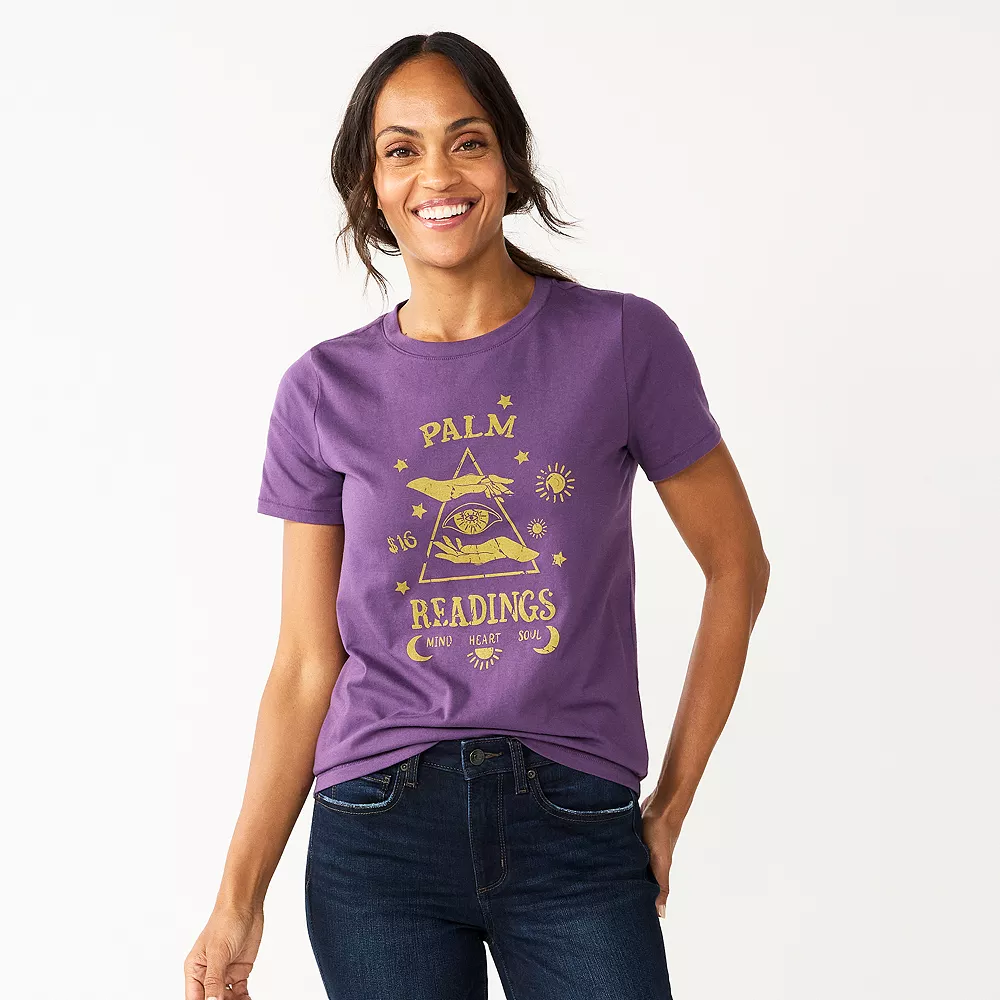 Women's Sonoma Goods For Life® Short Sleeve Graphic Tee 9 Women's Sonoma Goods For Life® Short Sleeve Graphic Tee - Image 9