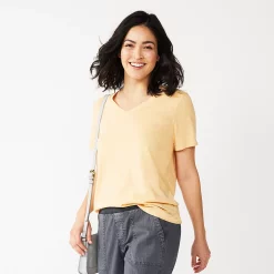 Alternative view of Women's Tall Sonoma Goods For Life® Everyday V-Neck Tee