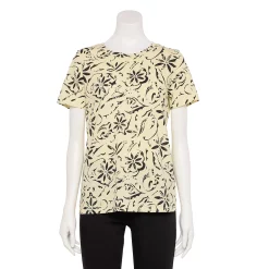 Alternative view of Women's Tall Sonoma Goods For Life® Essential Crewneck Tee