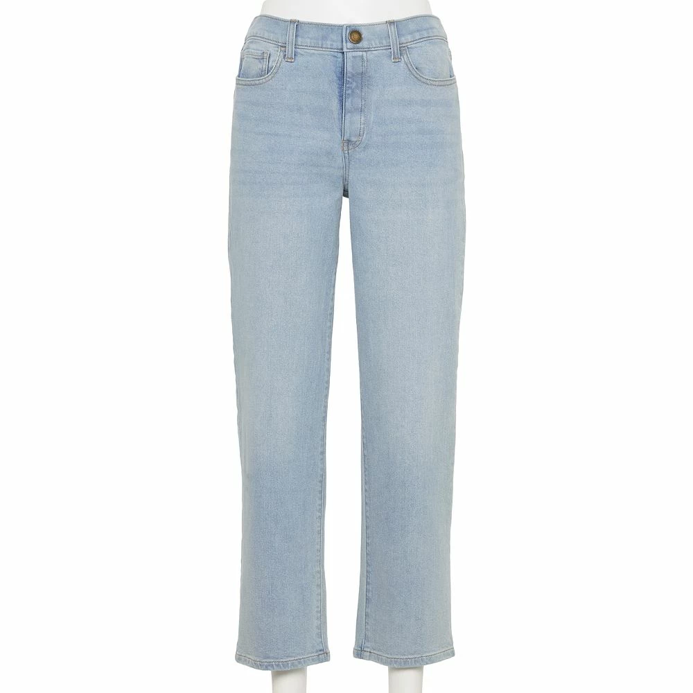 Juniors' SO® Adaptive Easy Dressing Straight Mid-Rise Jeans 2 Juniors' SO® Adaptive Easy Dressing Straight Mid-Rise Jeans - Image 2