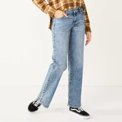Juniors' SO® Low-Rise Baggy Dad Jean