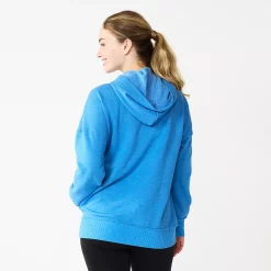Juniors' SO® 1/4 Snap Hoodie 21 Juniors' SO® 1/4 Snap Hoodie -Cuddl Duds SHOP 5698035 ALT