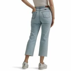 Women's Wrangler High Rise Rodeo Straight Jeans 21 Women's Wrangler High Rise Rodeo Straight Jeans -Cuddl Duds SHOP 5698233 ALT