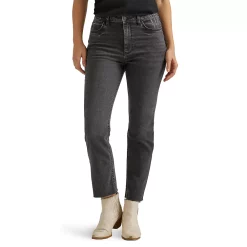 Women's Wrangler High Rise Rodeo Straight Jeans 15 Women's Wrangler High Rise Rodeo Straight Jeans -Cuddl Duds SHOP 5698233 Carbon Black