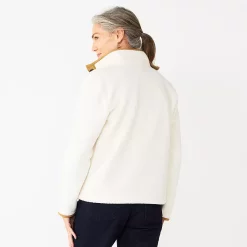 Alternative view of Women's Croft & Barrow® Microfleece Jacket
