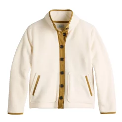 Women's Croft & Barrow® Microfleece Jacket -Cuddl Duds SHOP 5698960 ALT5