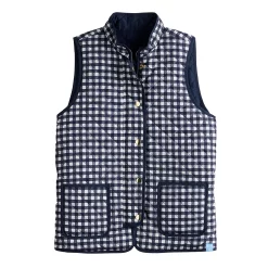 Women's DRAPER JAMES RSVP™ Reversible Quilted Checkered Vest -Cuddl Duds SHOP 5708399 ALT5