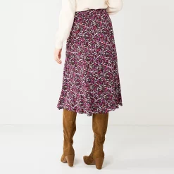 Alternative view of Women's DRAPER JAMES RSVP™ Straight Floral Midi Skirt