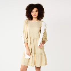 Women's DRAPER JAMES RSVP™ Tiered Skater Dress