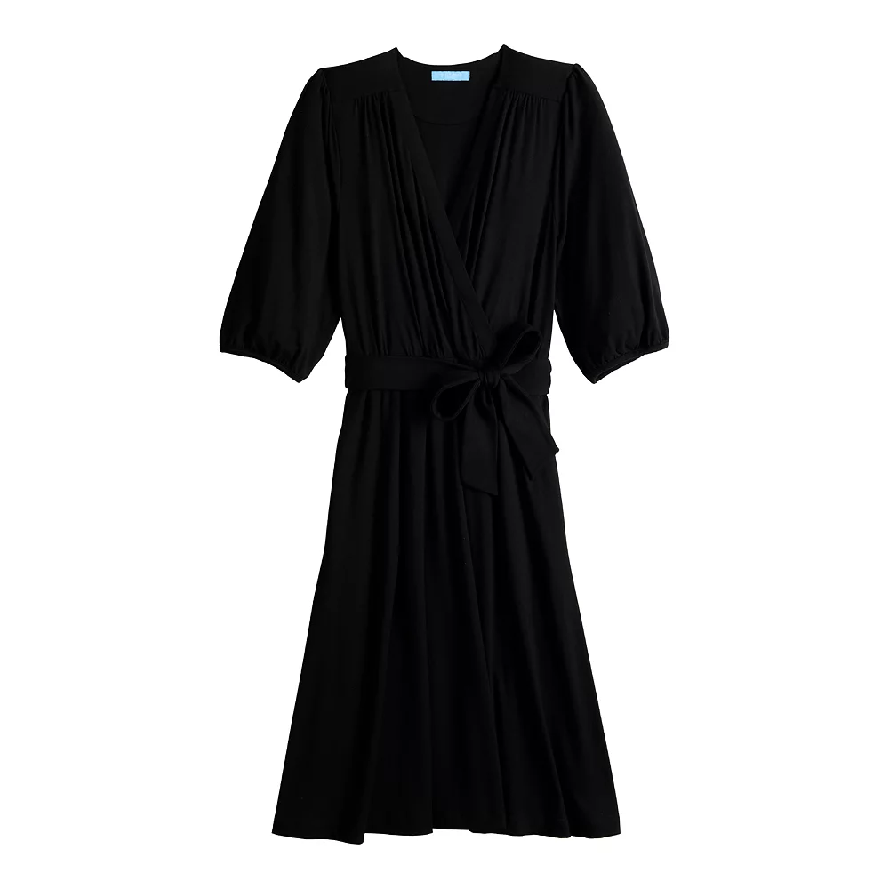 Women's DRAPER JAMES RSVP™ Tie-Front Fit & Flare Dress 3 Women's DRAPER JAMES RSVP™ Tie-Front Fit & Flare Dress - Image 3