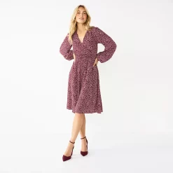 Alternative view of Women's DRAPER JAMES RSVP™ Fit & Flare Dress