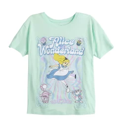 Disney's Alice In Wonderland Juniors' Tee -Cuddl Duds SHOP 5714169 ALT5