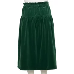 Alternative view of Plus Size DRAPER JAMES RSVP™ Paperbag Waist Corduroy Skirt