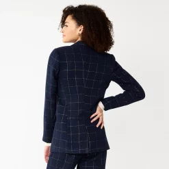 Alternative view of Women's DRAPER JAMES RSVP™ Plaid Blazer