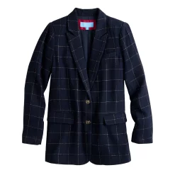 Women's DRAPER JAMES RSVP™ Plaid Blazer -Cuddl Duds SHOP 5714899 ALT5