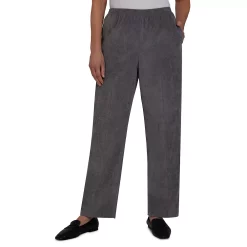 Alternative view of Women’s Alfred Dunner Classics Corduroy Pull-On Straight-Leg Pants