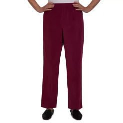 Alternative view of Petite Alfred Dunner Classics Corduroy Pull-On Straight-Leg Pants