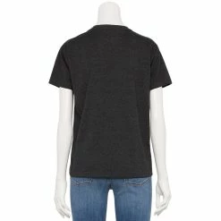 Alternative view of Juniors' Stranger Things Red Logo Graphic Tee