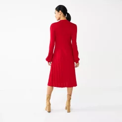 Women's DRAPER JAMES RSVP™ Long Sleeve Sweater Dress 6 Women's DRAPER JAMES RSVP™ Long Sleeve Sweater Dress -Cuddl Duds SHOP 5755680 ALT