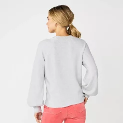 Alternative view of Women's DRAPER JAMES RSVP™ Long Sleeve Embellished Sweater