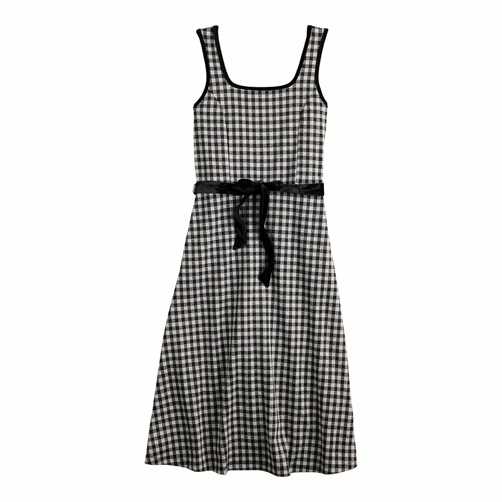 Women's DRAPER JAMES RSVP™ Sleeveless Knot-Waist Midi Dress 3 Women's DRAPER JAMES RSVP™ Sleeveless Knot-Waist Midi Dress - Image 3