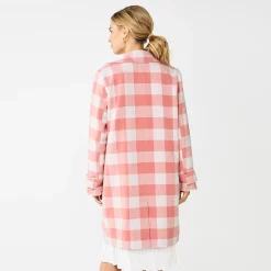 Alternative view of Women's DRAPER JAMES RSVP™ Button-Front Collared Coat