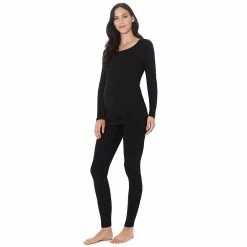Maternity Cuddl Duds® Softwear with Stretch Ballet Neck Top 12 Maternity Cuddl Duds® Softwear with Stretch Ballet Neck Top -Cuddl Duds SHOP 5764832 ALT2