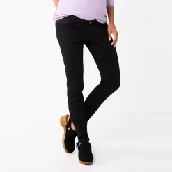 Alternative view of Maternity Sonoma Goods For Life® Side Panel Belly Band Jeggings