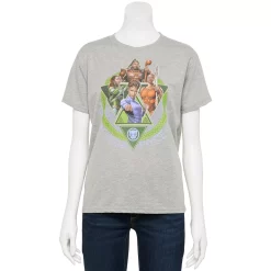 Juniors' Marvel Black Panther Group Shot Graphic Tee