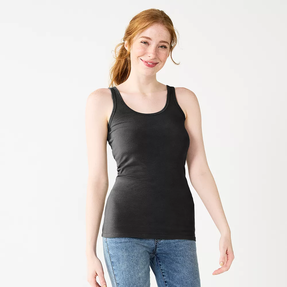 Juniors' SO® Double Scoop Tank 9 Juniors' SO® Double Scoop Tank - Image 9