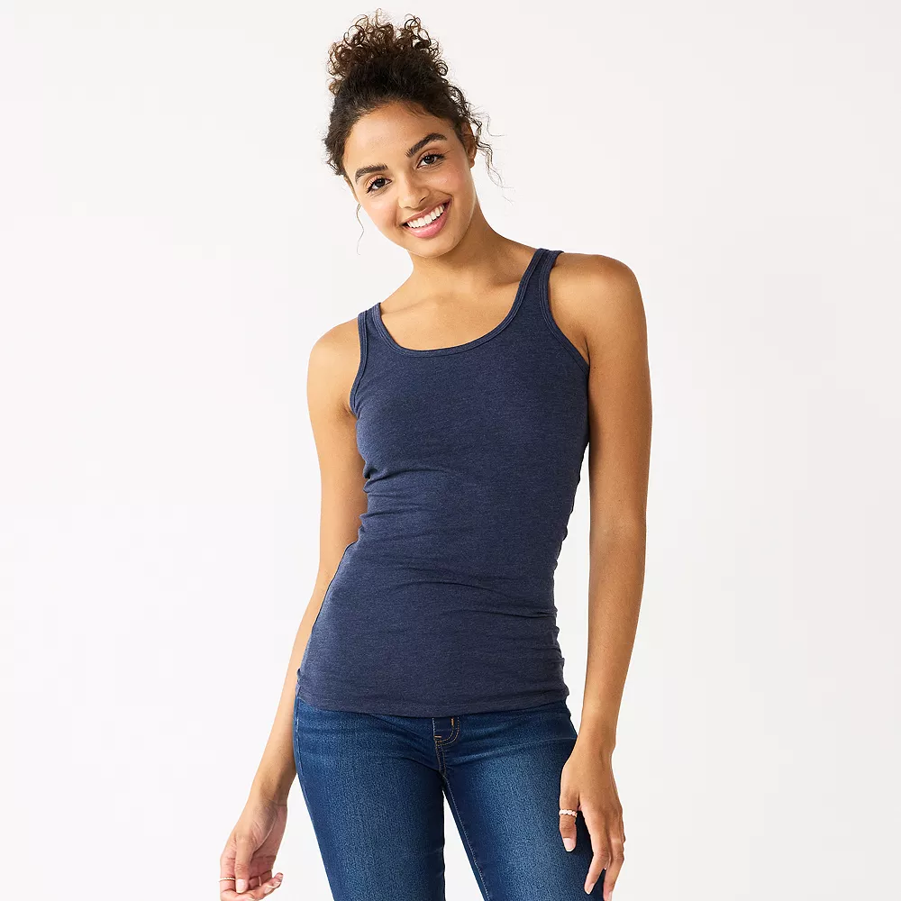 Juniors' SO® Double Scoop Tank 6 Juniors' SO® Double Scoop Tank - Image 6