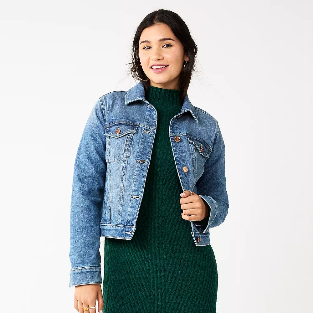 Juniors' SO® Essential Denim Jacket 1 Juniors' SO® Essential Denim Jacket