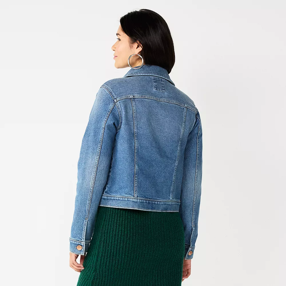 Juniors' SO® Essential Denim Jacket 2 Juniors' SO® Essential Denim Jacket - Image 2