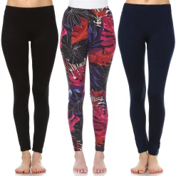 Alternative view of Women's White Mark 3-Pack Leggings Set