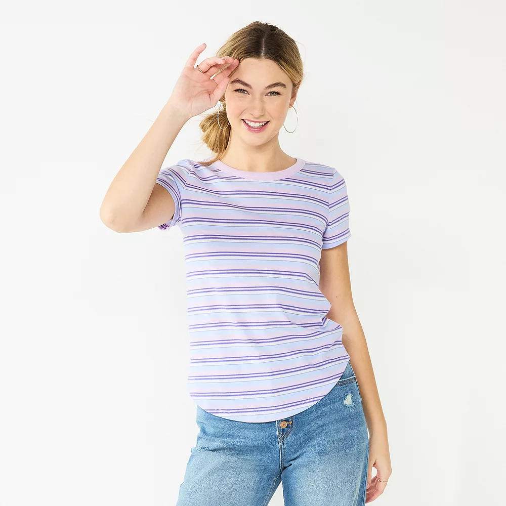 Juniors' SO® Short Sleeve Crewneck Tee 11 Juniors' SO® Short Sleeve Crewneck Tee - Image 11