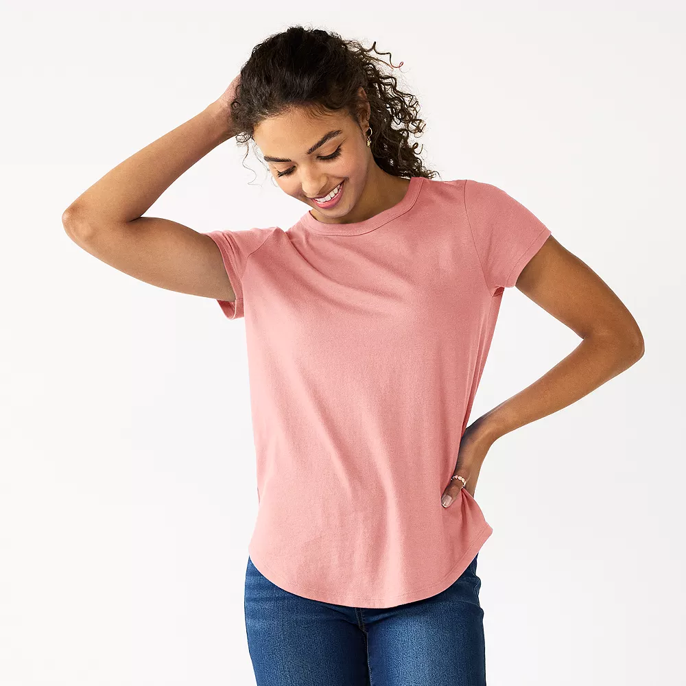 Juniors' SO® Short Sleeve Crewneck Tee 2 Juniors' SO® Short Sleeve Crewneck Tee - Image 2